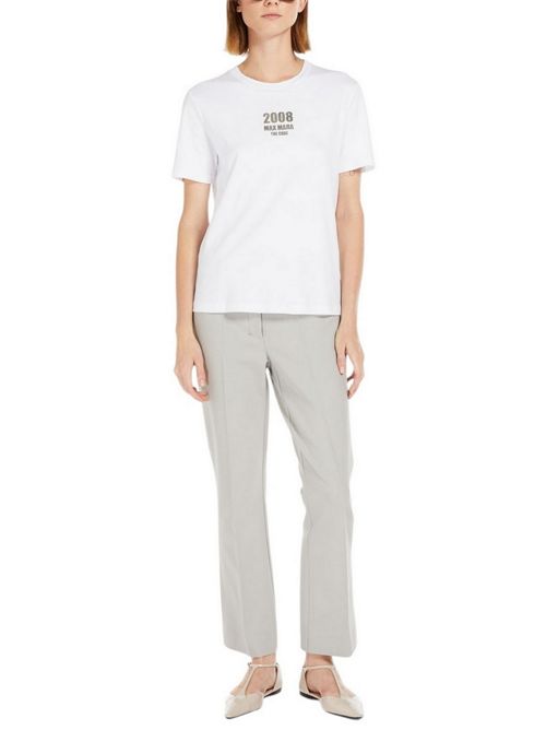 t-shirt donna quieto bianco MaxMara S | QUIETO001
